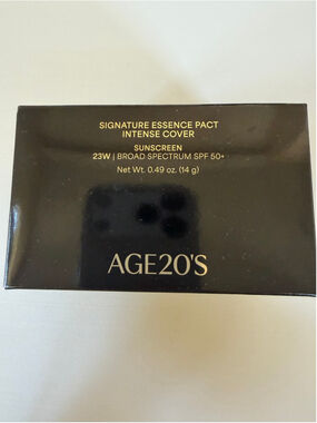AGE20'S Signature Essence Pact SPF 50+ | 23 Medium Beige | Cream Foundation